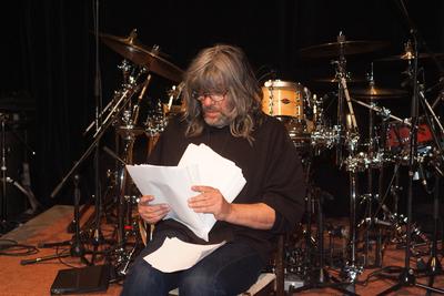 Hobo Blues Band búcsúkoncert - próba Kőbányán-stock-foto