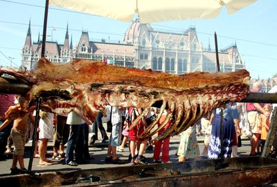 Augusztus 20-i ünnepségek-stock-foto