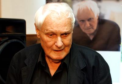 85 éves Jancsó Miklós-stock-photo
