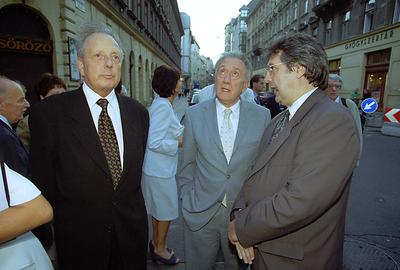 Kéthly Anna tér avatása-stock-foto