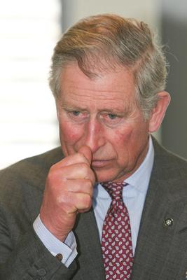 Károly herceg és Camilla Szentendrén-stock-foto