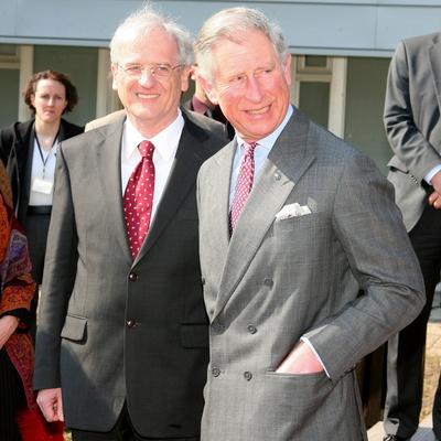 Károly herceg és Camilla Szentendrén-stock-foto