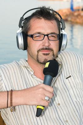 Kékszalag vitorlásverseny-stock-foto