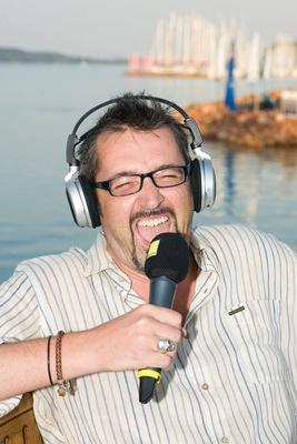 Kékszalag vitorlásverseny-stock-foto