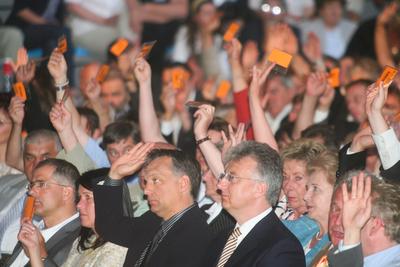 Fidesz kongresszus-stock-foto