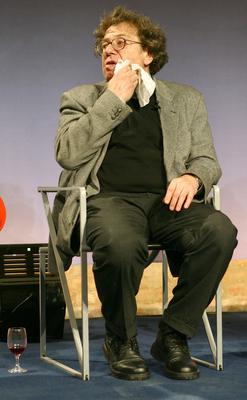 Konrád Győrgy író-stock-foto