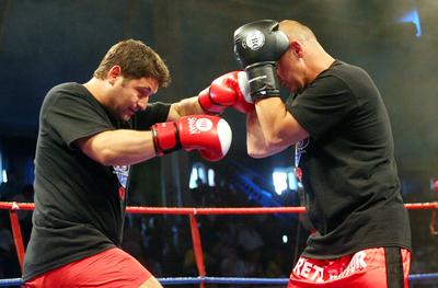 Sztárbox gála - senki sem úszta meg pofon nélkül!-stock-foto