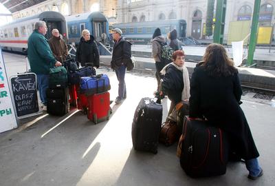 Vasutassztrájk-stock-foto