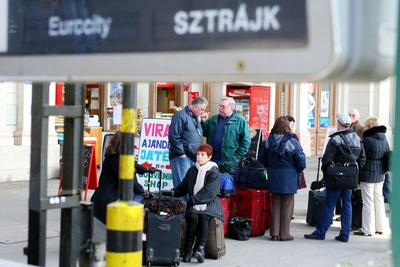 Vasutassztrájk-stock-foto