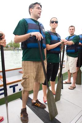 Sárkányhajó verseny-stock-foto