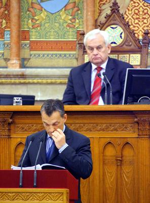 Megkezdődött az Országgyűlés költségvetési vitája-stock-foto