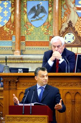 Megkezdődött az Országgyűlés költségvetési vitája-stock-foto