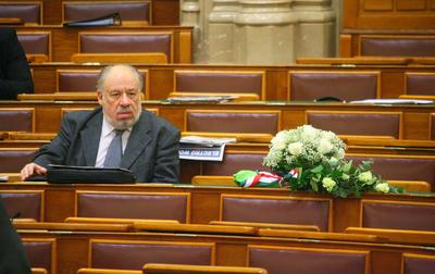 Rendkívüli ülés a Parlamentben-stock-foto