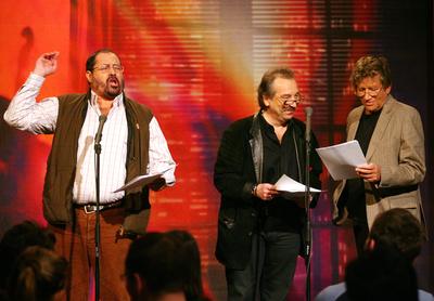 Telekabaré a Poén csatornán-stock-foto