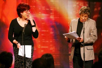 Telekabaré a Poén csatornán-stock-foto