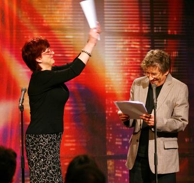 Telekabaré a Poén csatornán-stock-foto