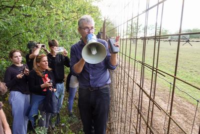 T?ntet?s Hatvanpuszt?n. A k?pen Hadh?zy ?kos.2025.09.27.Fot?:V?r?s Szil?rd-stock-foto