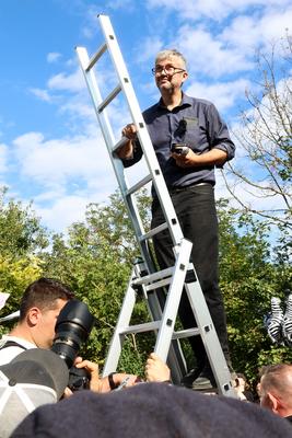 T?ntet?s Hatvanpuszt?n. A k?pen Hadh?zy ?kos.2025.09.27.Fot?:V?r?s Szil?rd-stock-foto