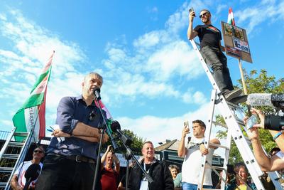 T?ntet?s Hatvanpuszt?n. A k?pen Hadh?zy ?kos.2025.09.27.Fot?:V?r?s Szil?rd-stock-foto