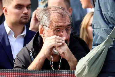 B?kemenet. A k?pen Eperjes K?roly.2025.10.23.Fot?:V?r?s Szil?rd-stock-foto