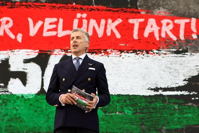 B?kemenet. A k?pen R?kay Philip.2025.10.23.Fot?:V?r?s Szil?rd-stock-foto