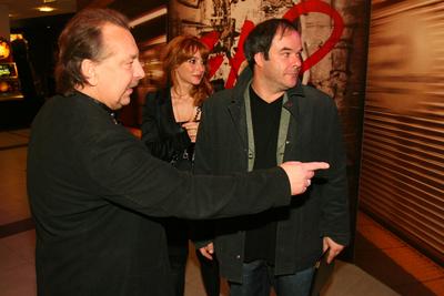 A Szuperbojz c. film d?szbemutat?ja.A k?pen Bajor Imre ?s K?lloy Moln?r P?ter.2009.10.28.Fot?:V?r?s S-stock-foto