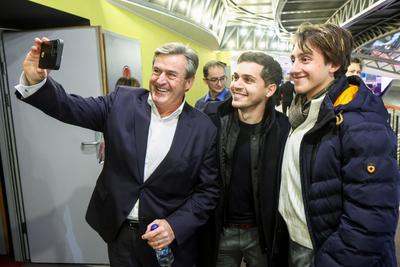 A Filmszemle nyit? g?l?ja a Corvin moziban. A k?pen Kapit?ny Istv?n.2026.02.02.Fot?:V?r?s Szil?rd-stock-foto