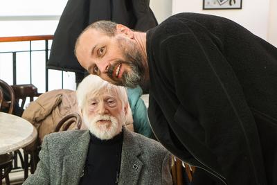 A Filmszemle nyit? g?l?ja a Corvin moziban. A k?pen Kende J?nos ?s P?lfi Gy?rgy.2026.02.02.Fot?:V?r?s Szil?rd-stock-foto