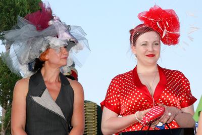 85. galopp Magyar Derby-stock-foto