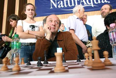 Polgár Sakknap a Művészetek Palotájában-stock-foto