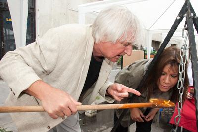 Pozsonyi Piknik-stock-foto