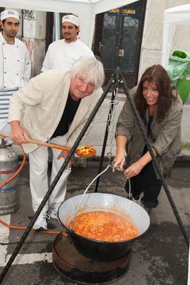 Pozsonyi Piknik-stock-foto