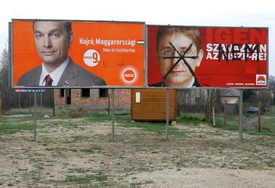 Választási kampány-stock-foto