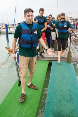 Sárkányhajó verseny-stock-foto