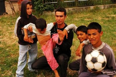 Cigányok-stock-foto