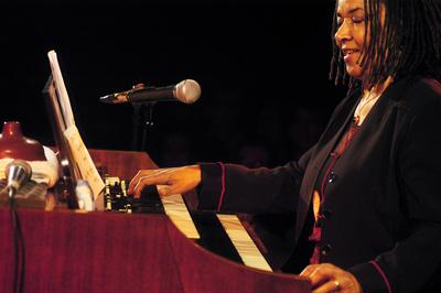 Rhoda Scott koncertje az A38 hajón-stock-foto