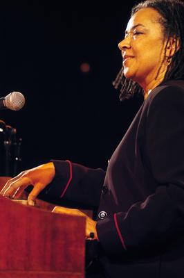 Rhoda Scott koncertje az A38 hajón-stock-foto