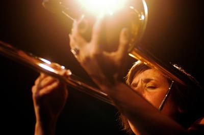 Rhoda Scott koncertje az A38 hajón-stock-foto