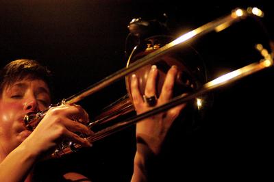 Rhoda Scott koncertje az A38 hajón-stock-foto