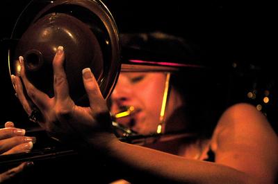 Rhoda Scott koncertje az A38 hajón-stock-foto