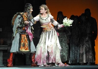 István, a Király az Arénában-stock-foto