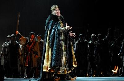 István, a Király az Arénában-stock-foto