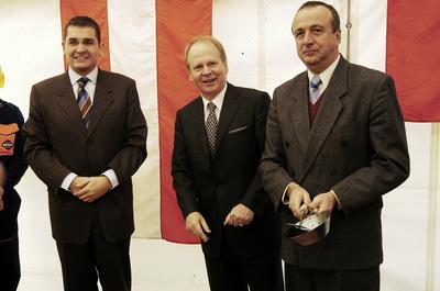 Elhelyezték az M6-os alapkövét-stock-foto