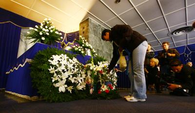 Végső búcsú Albert Györgyitől-stock-foto