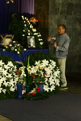 Végső búcsú Albert Györgyitől-stock-foto
