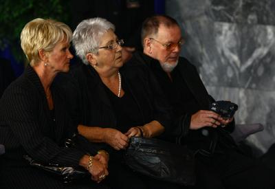 Végső búcsú Albert Györgyitől-stock-foto