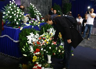 Végső búcsú Albert Györgyitől-stock-foto