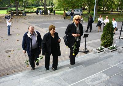 Végső búcsú Albert Györgyitől-stock-foto