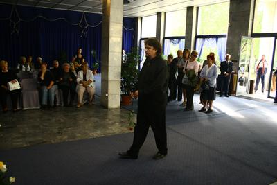 Végső búcsú Albert Györgyitől-stock-foto