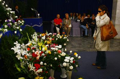 Végső búcsú Albert Györgyitől-stock-foto
